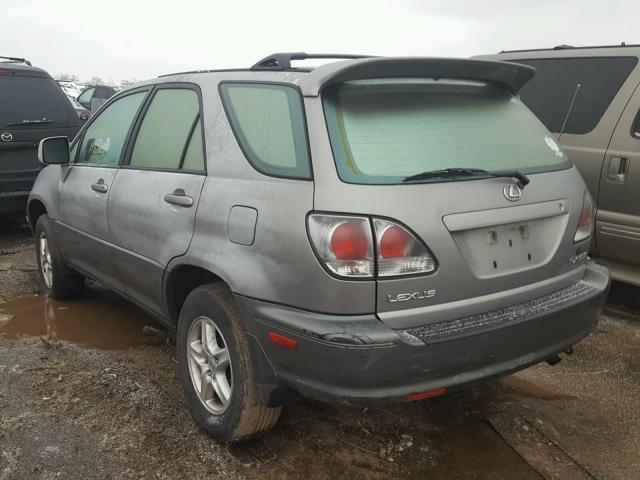 JTJHF10U630303229 - 2003 LEXUS RX 300 GRAY photo 3