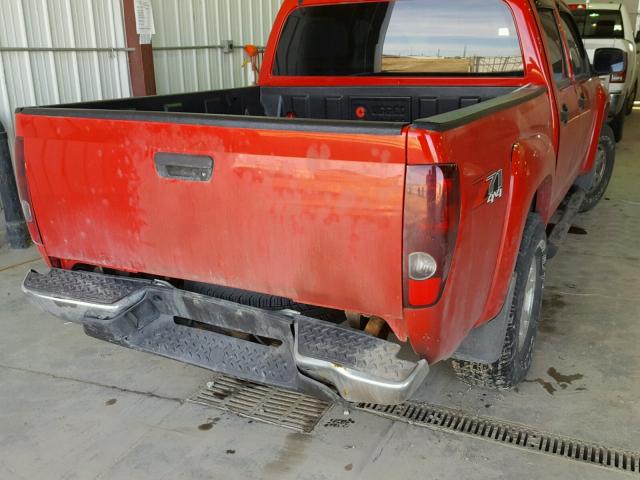 1GCDT136448215810 - 2004 CHEVROLET COLORADO RED photo 10