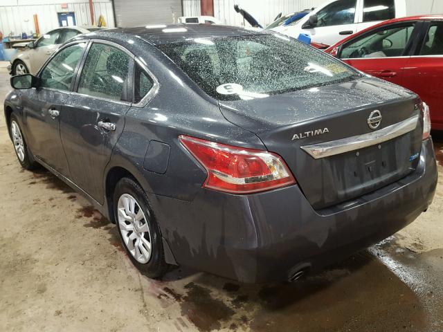 1N4AL3AP6DC123028 - 2013 NISSAN ALTIMA 2.5 GRAY photo 3