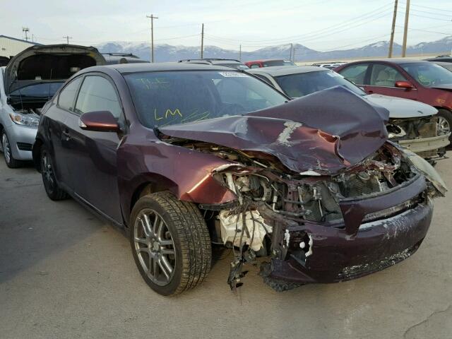 JTKDE177670154257 - 2007 TOYOTA SCION TC PURPLE photo 1