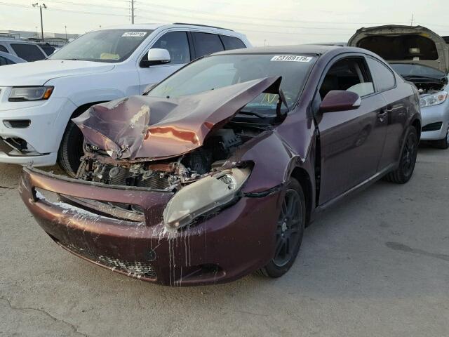 JTKDE177670154257 - 2007 TOYOTA SCION TC 紫色 照片 2