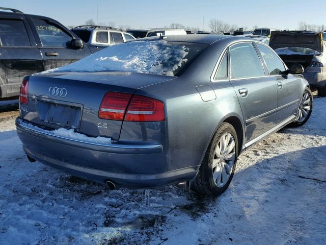 WAUMV94E78N010419 - 2008 AUDI A8 L QUATT GRAY photo 4