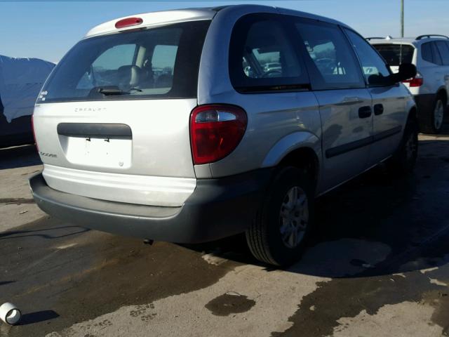 1D4GP25B77B153671 - 2007 DODGE CARAVAN SE SILVER photo 4