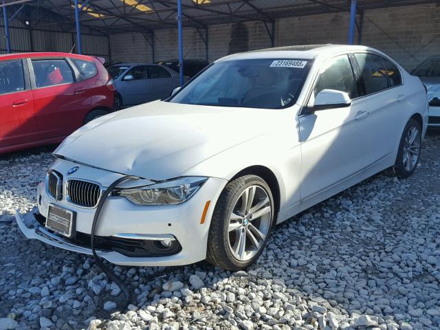 WBA8E9G57GNT45689 - 2016 BMW 328 I SULE WHITE photo 2