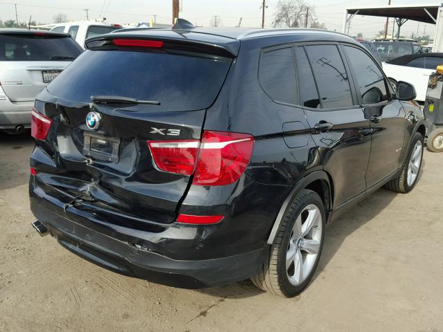5UXWZ7C55H0T43638 - 2017 BMW X3 SDRIVE2 BLACK photo 4