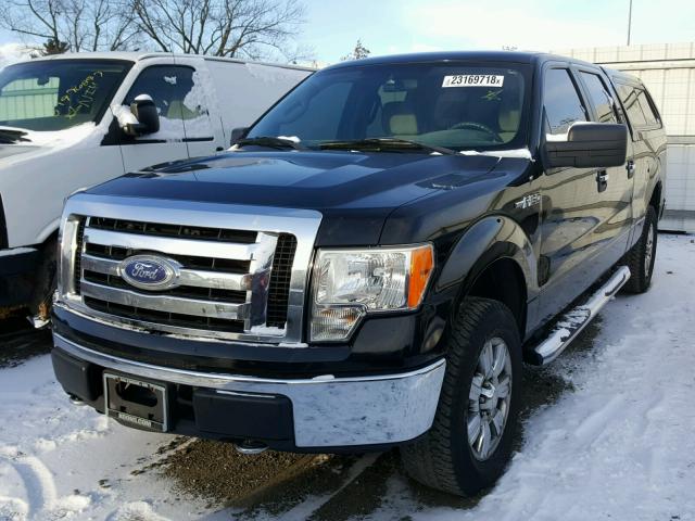 1FTRW14869KA38491 - 2009 FORD F150 SUPER BLACK photo 2