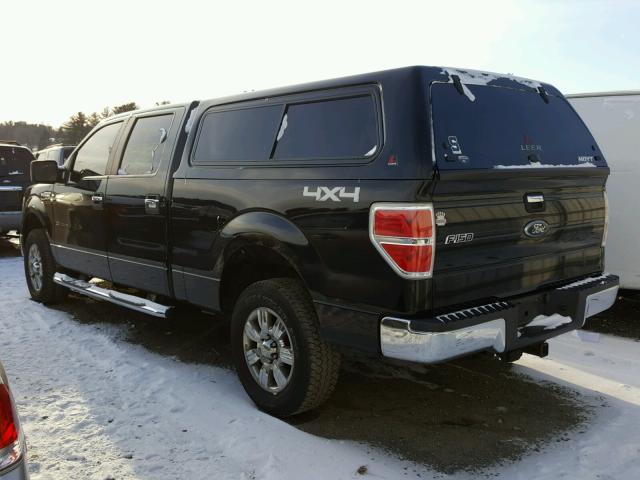 1FTRW14869KA38491 - 2009 FORD F150 SUPER BLACK photo 3