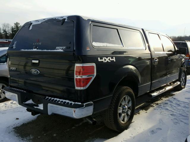 1FTRW14869KA38491 - 2009 FORD F150 SUPER BLACK photo 4