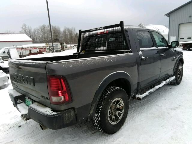 1C6RR7YTXGS272209 - 2016 RAM 1500 REBEL ნაცრისფერი ფოტო 4