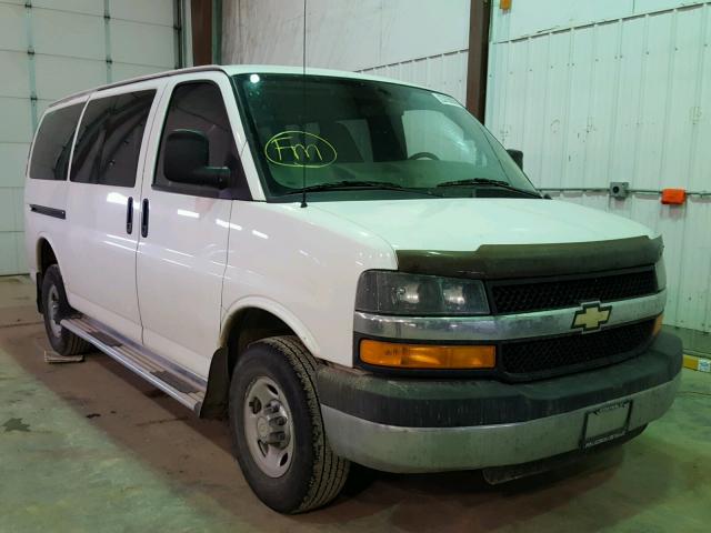 1GAZGYFG1C1163267 - 2012 CHEVROLET EXPRESS G3 WHITE photo 1