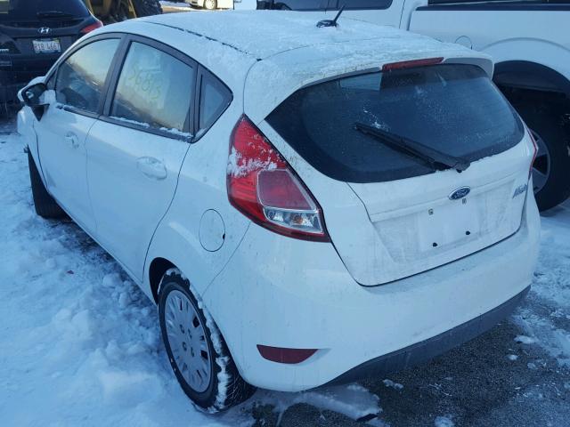 3FADP4TJ0EM190174 - 2014 FORD FIESTA S WHITE photo 3