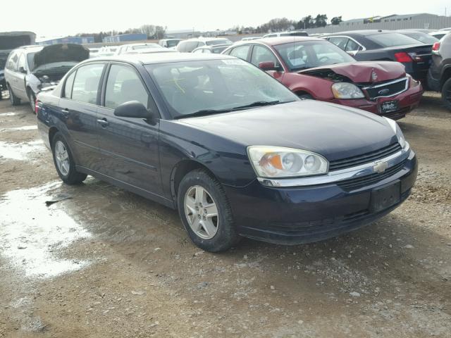 1G1ZT54825F277838 - 2005 CHEVROLET MALIBU LS BLUE photo 1