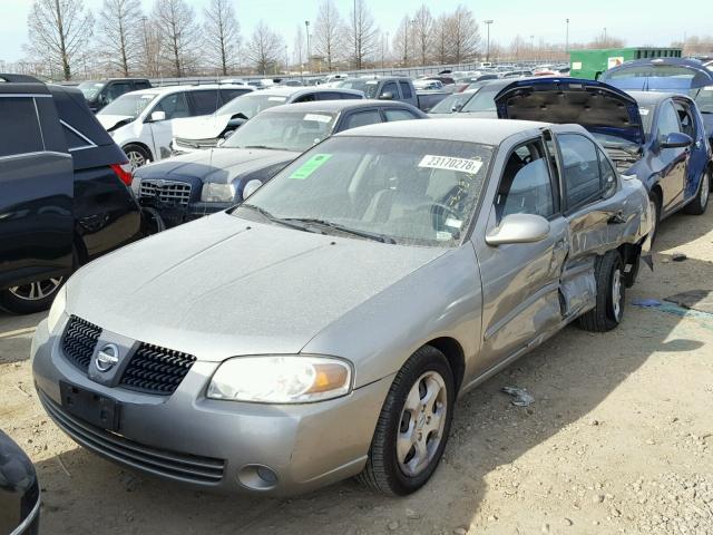 3N1CB51D04L905792 - 2004 NISSAN SENTRA 1.8 SILVER photo 2