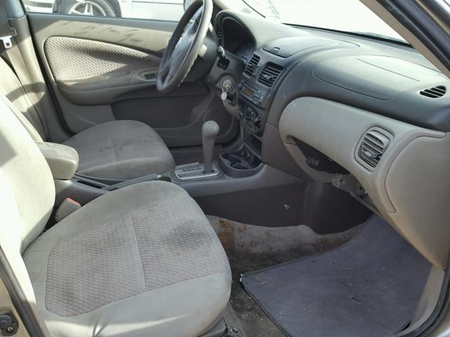 3N1CB51D04L905792 - 2004 NISSAN SENTRA 1.8 SILVER photo 5