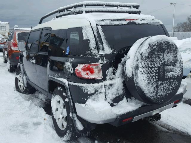 JTEBU11F470008792 - 2007 TOYOTA FJ CRUISER BLACK photo 3