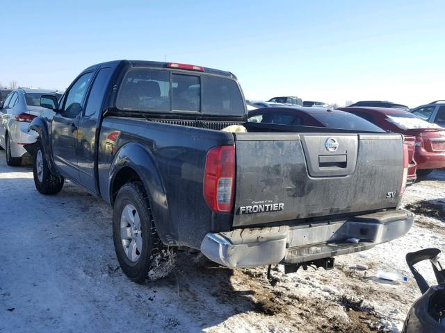 1N6AD0CU8BC412480 - 2011 NISSAN FRONTIER S BLACK photo 3