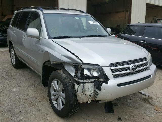 JTEDW21AX60016245 - 2006 TOYOTA HIGHLANDER SILVER photo 1