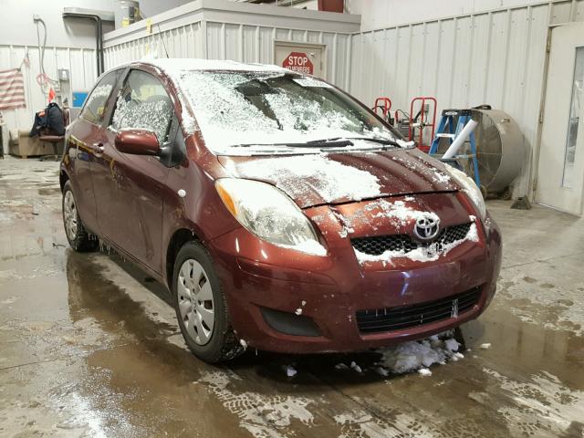 JTDJT903795250619 - 2009 TOYOTA YARIS BROWN photo 1