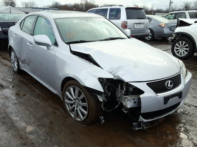 JTHCK262172009945 - 2007 LEXUS IS 250 SILVER photo 1