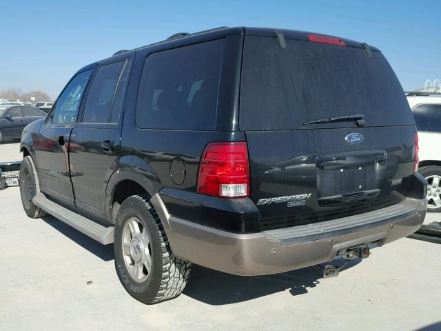 1FMPU17L04LB86812 - 2004 FORD EXPEDITION BLACK photo 3