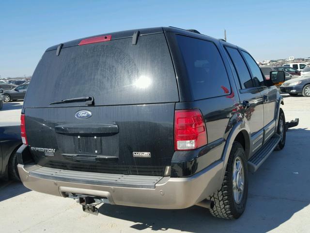 1FMPU17L04LB86812 - 2004 FORD EXPEDITION BLACK photo 4