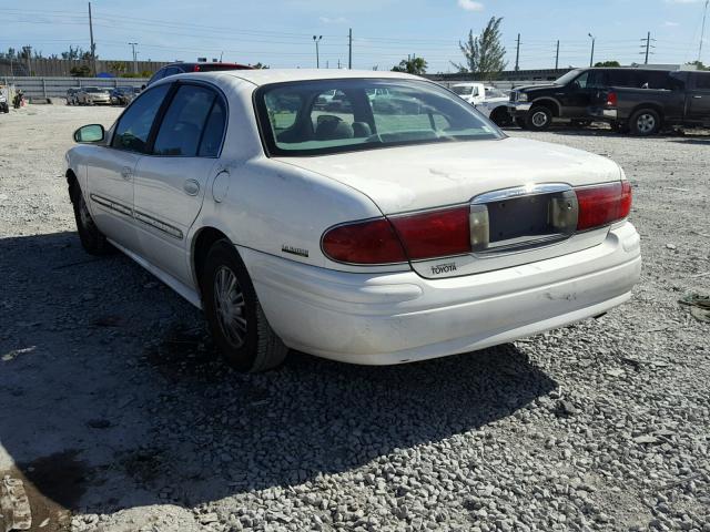 1G4HP54K124123319 - 2002 BUICK LESABRE CU WHITE photo 3