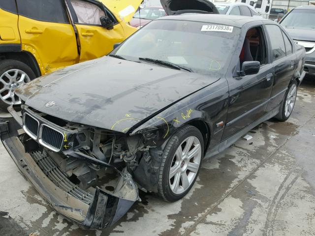 4USCD7324TLC51336 - 1996 BMW 318 I BLACK photo 2