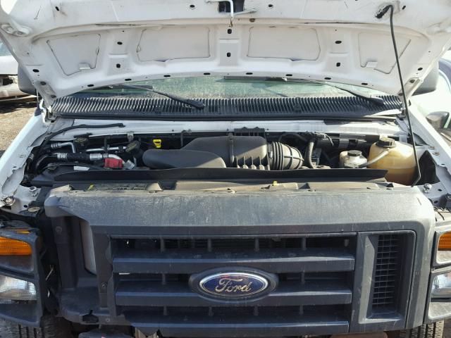 1FTNE2EW5BDA05982 - 2011 FORD ECONOLINE WHITE photo 7