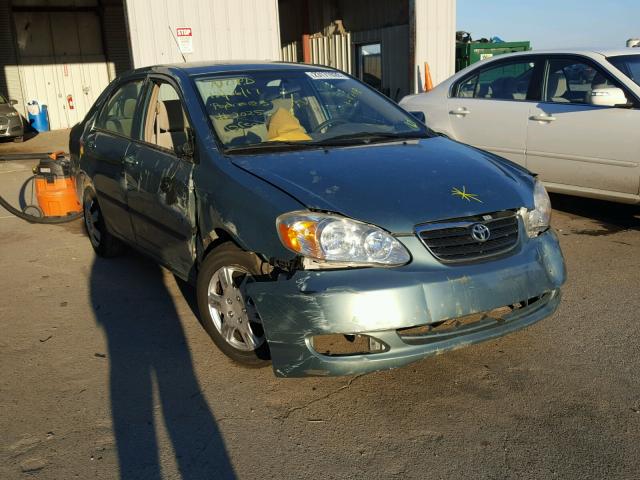 1NXBR32E16Z598296 - 2006 TOYOTA COROLLA CE BLUE photo 1