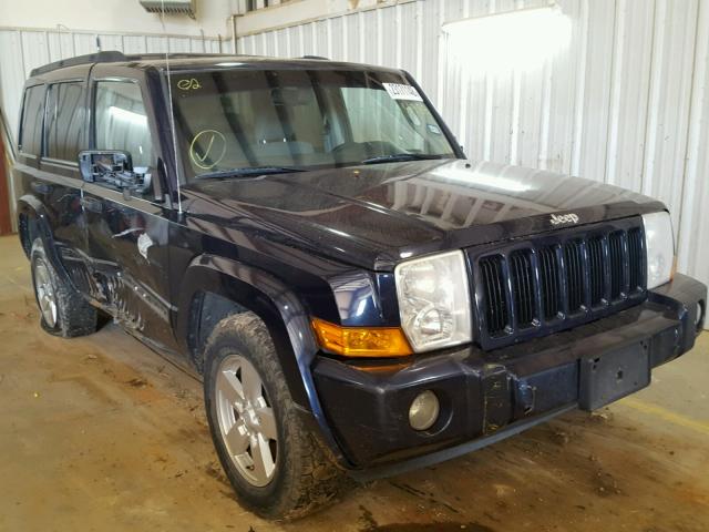 1J8HH48K86C204988 - 2006 JEEP COMMANDER BLUE photo 1