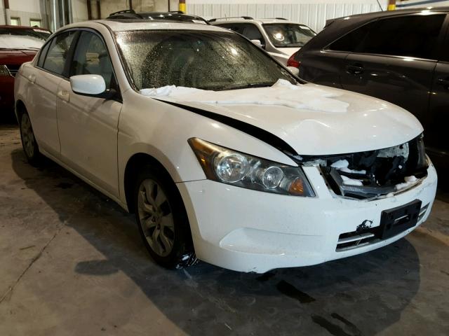 1HGCP26899A003568 - 2009 HONDA ACCORD EXL WHITE photo 1