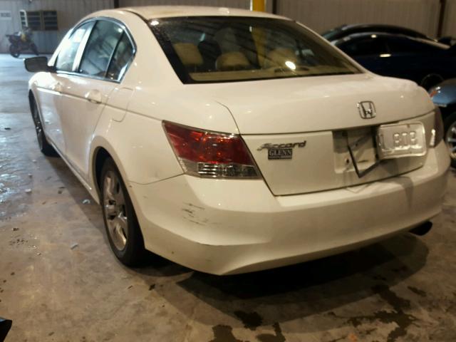 1HGCP26899A003568 - 2009 HONDA ACCORD EXL WHITE photo 3