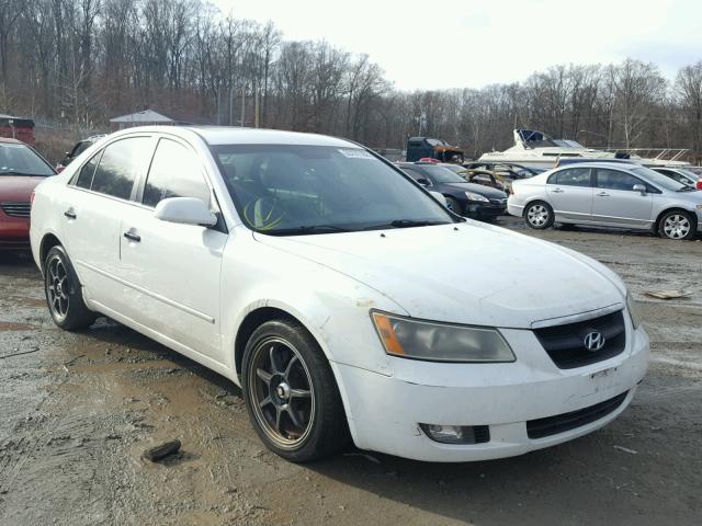 5NPEU46F97H280608 - 2007 HYUNDAI SONATA SE WHITE photo 1