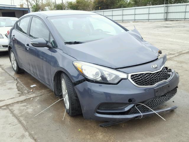 KNAFX4A62G5482724 - 2016 KIA FORTE LX CHARCOAL photo 1