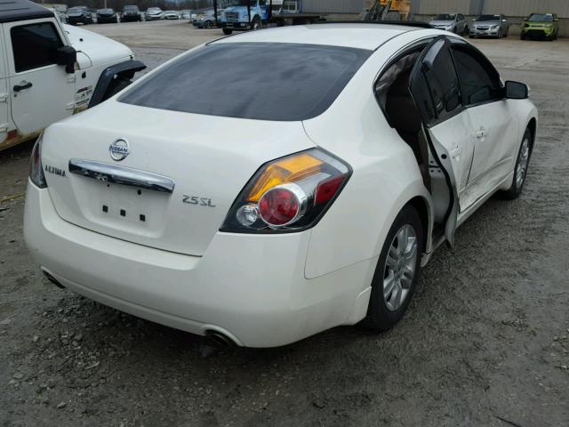 1N4AL2AP8CC153270 - 2012 NISSAN ALTIMA BAS WHITE photo 4