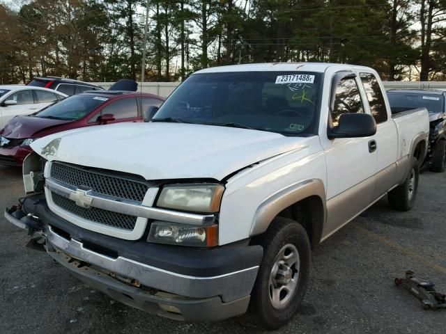 2GCEK19T731291219 - 2003 CHEVROLET SILVERADO WHITE photo 2