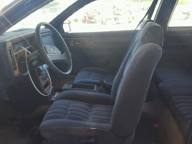 1G4NJ14U2KM002135 - 1989 BUICK SKYLARK CU BLUE photo 5