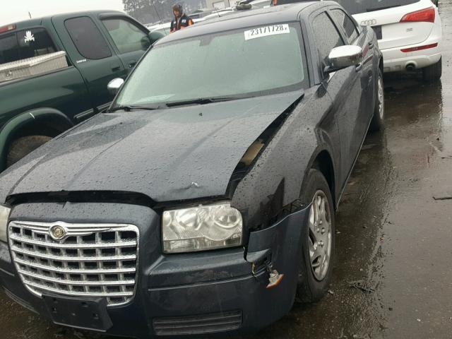 2C3KA43R58H155100 - 2008 CHRYSLER 300 LX BLUE photo 9