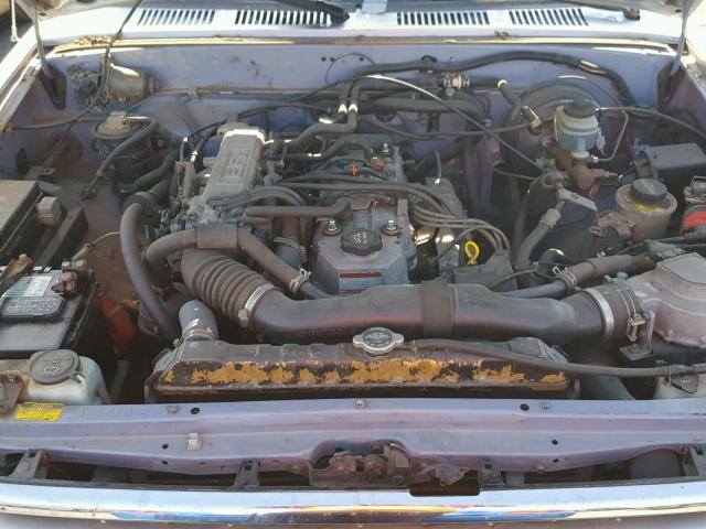 JT4RN93P9K5004219 - 1989 TOYOTA PICKUP 1/2 BLUE photo 7