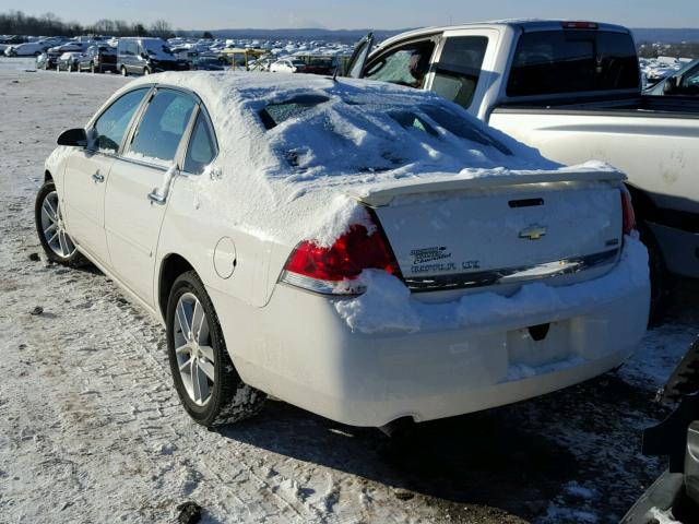 2G1WU583681340725 - 2008 CHEVROLET IMPALA LTZ WHITE photo 3