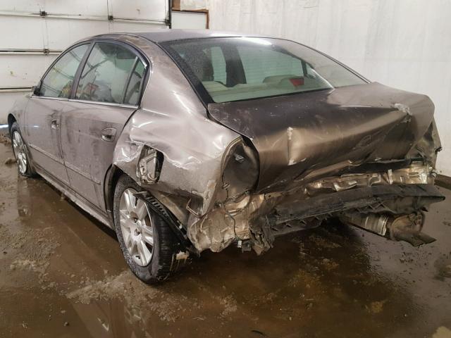 1N4AL11D45C397825 - 2005 NISSAN ALTIMA S TAN photo 3