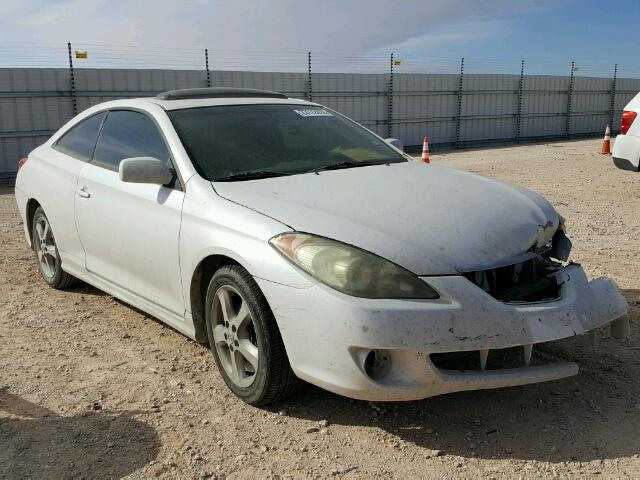 4T1CA38P46U083247 - 2006 TOYOTA CAMRY SOLA WHITE photo 1