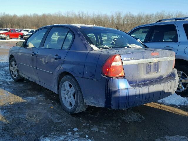 1G1ZT51FX6F140702 - 2006 CHEVROLET MALIBU LT BLUE photo 3