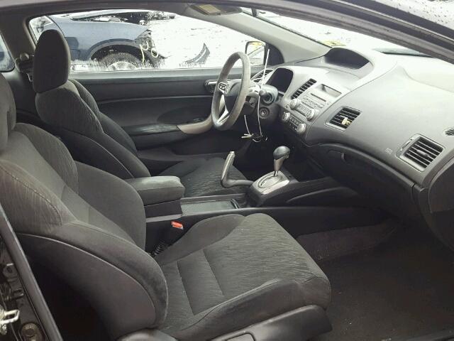 2HGFG12827H527091 - 2007 HONDA CIVIC EX შავი ფოტო 5