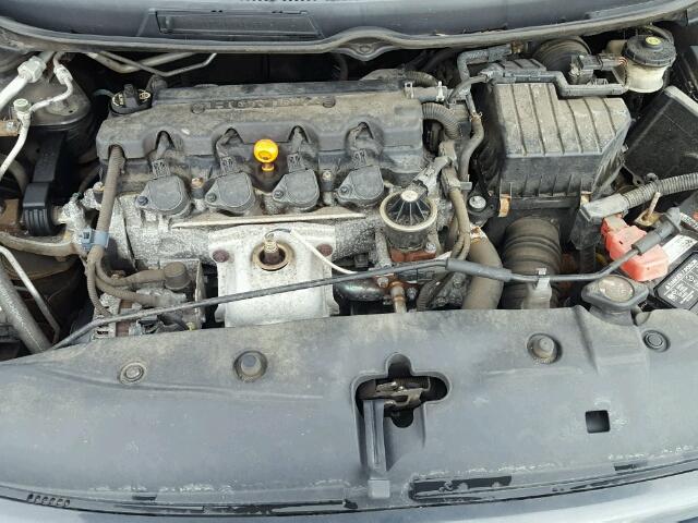 2HGFG12827H527091 - 2007 HONDA CIVIC EX შავი ფოტო 7