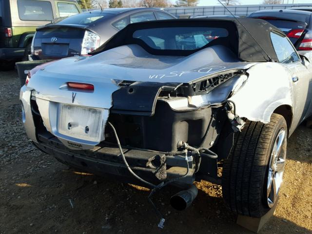 1G2MB35BX6Y117865 - 2006 PONTIAC SOLSTICE SILVER photo 9