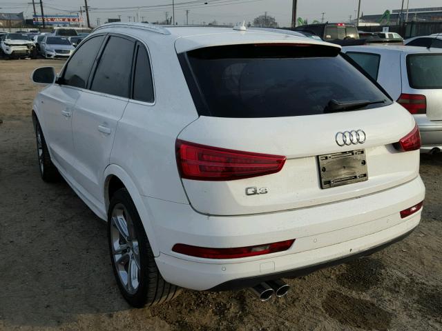 WA1HCCFSXJR000115 - 2018 AUDI Q3 PREMIUM WHITE photo 3