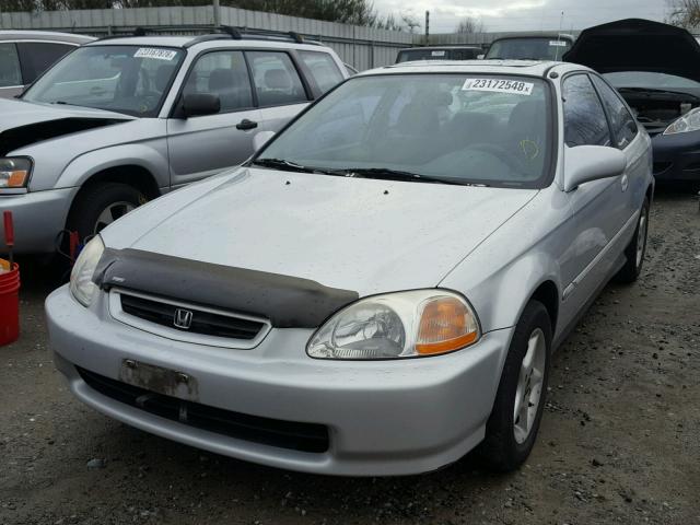 1HGEJ8149VL033184 - 1997 HONDA CIVIC EX SILVER photo 2