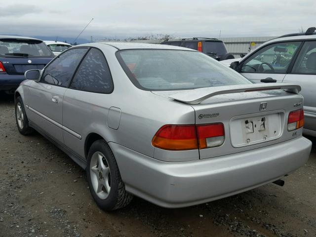 1HGEJ8149VL033184 - 1997 HONDA CIVIC EX SILVER photo 3