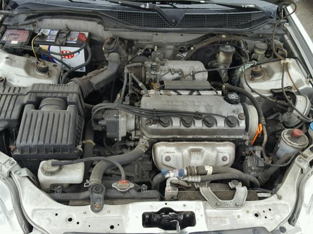 1HGEJ8149VL033184 - 1997 HONDA CIVIC EX SILVER photo 7